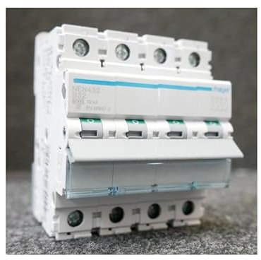 disjoncteur hager - 4 pôles - 32a - 6ka - courbe b - vis / vis