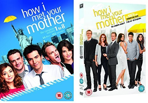 How I Met Your Mother TV Series 1 - 9 Complete All 189 Episodes DVD Boxset Collection [ 27 Discs ] Season 1, 2, 3, 4, 5, 6, 7, 8 and 9 + Extras + Featurettes + Deleted Scenes + More... by Josh Radnor