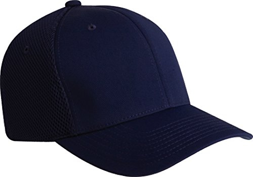 Flexfit Herren Cotton Twill Fitted Cap Baseballkappe, Marineblau, L/XL