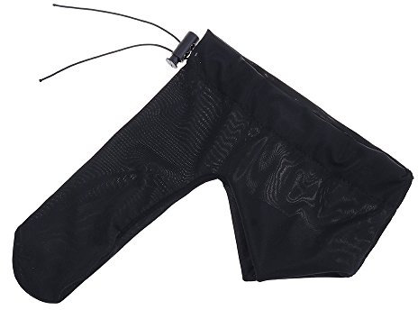 EROSPA® Penis-Hoden Beutel mit Zugband Penishülle Sleeve Herren String Slip schwarz