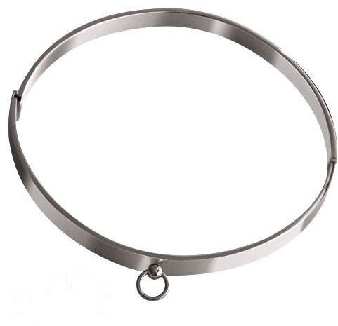 etNox Edelstahlhalsreif Story of O. Halsreif Edelstahlhalsband Erotik Gothic S/M