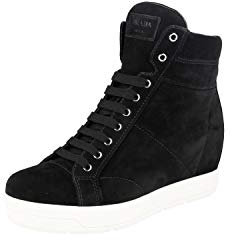 Prada Damen Schwarz Leder Stiefelette 3TZ050 O3G F0002 38 EU