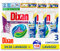 Dixan Discs Freschezza di Lavanda, Detersivo Lavatrice Predosato in Capsule 4 in 1, Pulito profondo, 3x36-108Lavaggi - 2700 g