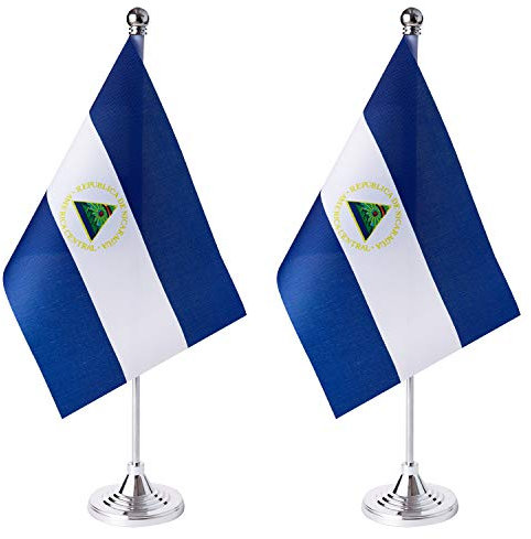 Bandera nacional de mesa (Nicaragua)