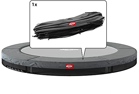 BERG Trampolin Schutzrand rund Federabdeckung 330 cm Randabdeckung grau - Favorit InGround