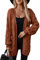 Beskie Women's Long Sleeve Cardigans Sweater Open Front Kimono Knitwear Loose Knitted Cardigan with Pockets