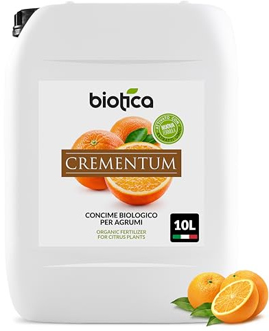 BIOTICA Concime per Agrumi Liquido 10L per Limone, Mandarino e Pompelmo