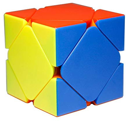 FunnyGoo YuXin Zhisheng Kylin Skewb Magic Cube unregelmäßiges Puzzle Cube Toy Stickerless