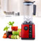 Blender Mixeur, Blender Professionnel 2200W, Blender Smoothie 2,2L sans BPA Multifonctions avec 9 Vitesses Réglables, 6 Lames en Acier, Multifonction Puissant pour Milk-Shake, Jus de Fruit,Rouge