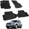 Auto Fußmatten Kompatibel mit VW Tiguan 2007-2015 Geruchlos 4.5D Passform Allwetter Automatten 5 Teilige | Antirutschmatte Hoher Rand Gummimatten Schwarz Fussmatten Vorne Hinten Autoteppich