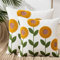 ACCZ Blumen Kissenbezüge 2er Set Kissenbezug 45x45 Kissenbezüge Blumen Blätter Jacquard Dekorative Kissenhülle für Sofa Couch Wohnzimmer Draussen