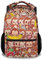 MEETUHONEY Schulrucksack für Mädchen Jungen - 43,2 cm süße Affen-Rucksäcke - Büchertasche für Grundschule, Farbe: 1-1, Einheitsgröße, Cartoon