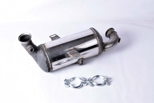 EEC Rußpartikelfilter DPF Euro 5 Abgasanlage Diesel 550 PT6103T Kompatibel mit PEUGEOT 2008 Kombi CU 207 WA, WC 207 CC WD 208 I Schrägheck CA, CC, CITROËN BERLINGO B9