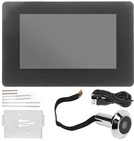 4,3-Zoll-Digital-Türspion, Video-Türklingelkamera, TFT-Farbbildschirm, 1 MP, wasserdichter Türspion, Türklingel für Zuhause