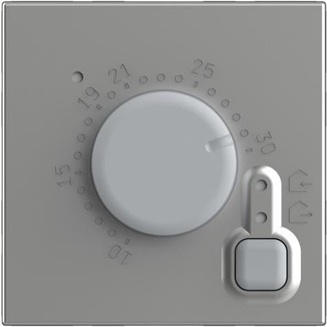 Termostato ambiente elettronicoBTICINO RA4441ClassiaAlluminio