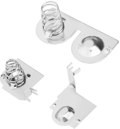 EMSea 3pcs Battery Spring Plates Game Console Motherboard Battery Spring Plate Battery Spring Sheet Compatible with Nintendo Game Boy Color GBC Replacement Parts