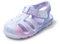 JOMIX Sandali Bambina Mare Ciabatte Piscina Estive Bimba in Gomma Eva Pantofole Ragazza da Spiaggia Casa Comodo SP9290 Viola 27
