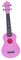 Ukulele-Anfänger-Akustikgitarre Mit 4 Saiten 21 Zoll Klein(Pink)