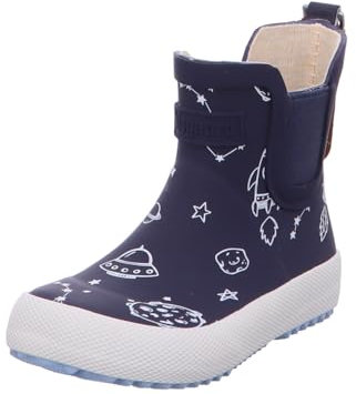 Bisgaard Baby Rubber, Stivali in Gomma Unisex - Bambini e ragazzi, To The Moon, 30 EU