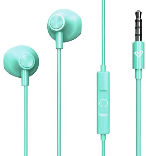 Energy Sistem EasyPods – Auriculares con Cable (micrófono, Voice Assistant, Controlador de reproducción, Comfi-fit)