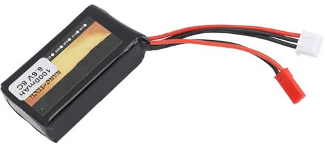 Controlador de Avión RC Batería Protección Múltiple Receptor RC Batería de Litio Estable 1000mAh 6.6V para 4PV para 4PLS