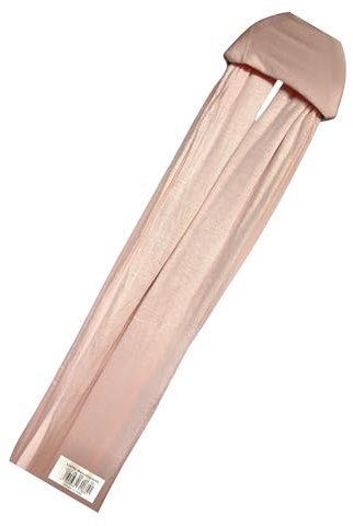 100% Baumwolle Cotton Hijab Jersey Kopftuch Frauen Premium (Light Apricot #03)