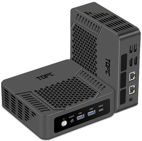4K HD Mini Gaming PC Windows 11 Pro, AMD Ryzen 9 7940HS, 4* USB, 2* HDMI, Type-C USB4.0, 2* Lans 2.5G, Desktop Mini Computer, Wi-Fi 6E BT5.3, 32GB DDR5 1TB PCIe