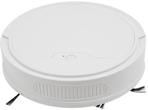 Zoobotanica Affettatrice 3 in 1, multifunzione, aspiratrice robotica, spazzatrice per mop, raccolta polvere con batteria al litio da 1100 Pa e 3000 mAh, ricarica USB, contenimento app/pulsante