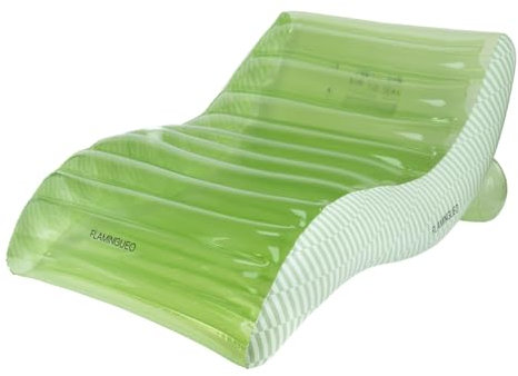 Flamingueo Wasserhängematte - Aufblasbares Sofa, Luftmatratze Pool, Aufblasbarer Sessel, Luftmatratze Wasser, Pool Zubehör, 180 x 114 x 70 cm