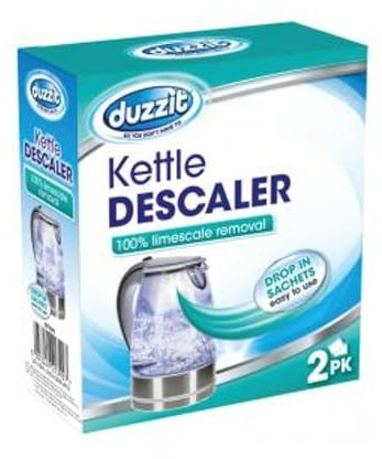 Duzit Drop-In-Bag Kettle Descaler – Easy & Effective Limescale Remover (2 x 40g) (1)