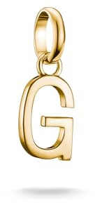 Thomas Sabo Charm Club Connect Charm Pendant Letter Recycled 925 Silver