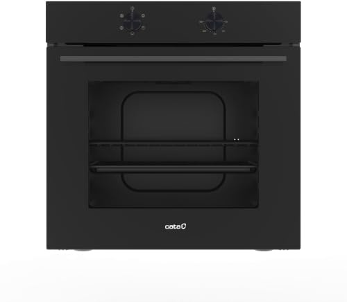 Horno Estático Cata SES 8004 FB 73 Litros, 4 Funciones, 5 Niveles, Puerta fria, Sistema Limpieza Aquasmart, Color Negro