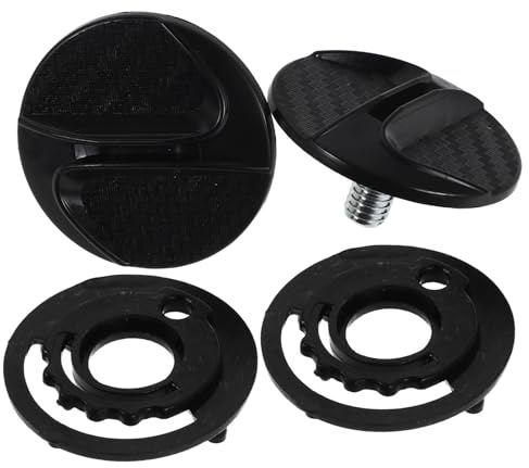 Base Vite Casco Moto M6, 4 Pezzi Nero in Plastica e Lega | Visiera Casco Ls2, Accessori Casco Moto, Viti Visiera Casco Moto per Collegamento Stabile