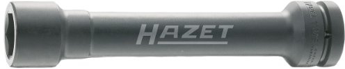 HAZET Kraft-Steckschlüsseleinsatz 1104S-32, 1 Zoll (25 mm) Vierkant | 1 Zoll (25 mm) Vierkant hohl, Antrieb 1 Zoll (25 mm) Vierkant hohl, Abtrieb Außenprofil Sechskant, Chrom-Vanadium, SW 32 mm