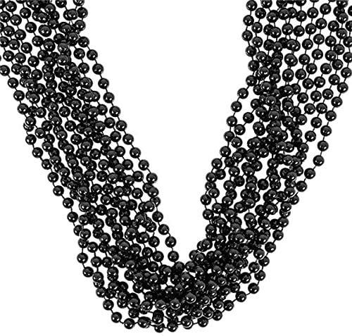 Black Beads : package of 12 by RI
