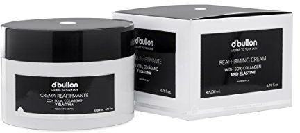 Valquer Straffende Körpercreme | mit Soja, Kollagen und Elastin | 200 ml | für Bauch, Brust und Oberschenkel | Tonisierender, feuchtigkeitsspendender und pflegender Lifting-Effekt