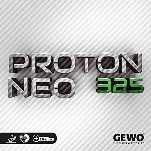 GEWO Belag Proton Neo 325, rot, 2,0 mm