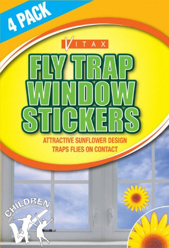 Vitax Fly Trap Window Stickers