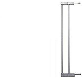 Baby Dan Verlängerung Extend A Gate, 2 x 7 cm, Silber: für druckmontierte Schutzgitter, Premier Silber, Designer und Avantgarde Buche/Silber
