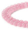 beadnova Qualität 6 mm Natürlichen Edelstein Gem rund lose Jewelry Ergebnisse Armband Halskette Perlen für verschiedene Größen, Edelstein Stein, #20) Rose Quartz