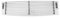 T-Rex Truck Products 25122 Bumper Grille Insert