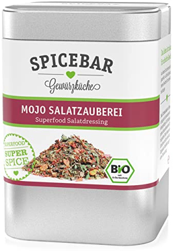 Spicebar MoJo Salatzauberei, Superfood Salat-Gewürz mit Moringablatt, Bio (1 x 60g)