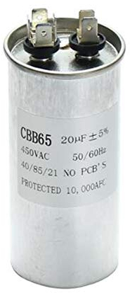 LaDicha 15-50uF Motorkondensator CBB65 450VAC Klimakompressor Start Kondensator - B(20uF)