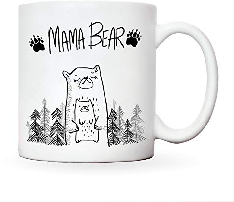 Mummy mug | Mama bear new presents for mum | novelty mugs women from daughter | christmas gift funny present mothers day | best mom mother birthday | step moms mam