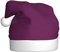 JCAKES Morning Glory Lila Weihnachtsmützen Erwachsene Weihnachtsmützen Weihnachtsdekorationen Weihnachtsgeschenke Weihnachtskugeln Weihnachtsschmuck Weihnachtsdeko Weihnachtsmütze