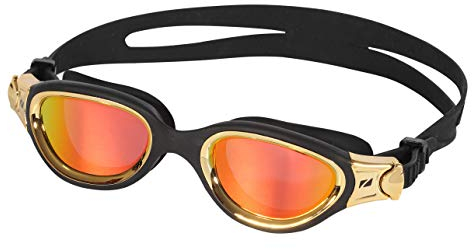 ZONE3 Venator-x Swimming Goggles, Black Gold, One Size