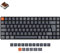 Keychron K3 Ultra-Slim Bluetooth Wireless Mechanische Tastatur Deutsches ISO-DE-Layout Hot-Swap-fähig Low Profile Optisch brauner Schalter RGB-Hintergrundbeleuchtung Gaming-Tastatur für Mac Windows