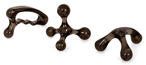 Massager | Knobber | Massage | Triggerpunkt | Spar-Set | Farbe: schwarz