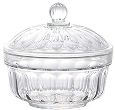 Mozacona Plato acrílico para caramelos, azucarero, tarro de especias con tapa