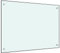 SKM Crédence de cuisine blanche 70 x 50 cm en verre trempé, poids : 5,93 kg, 249452